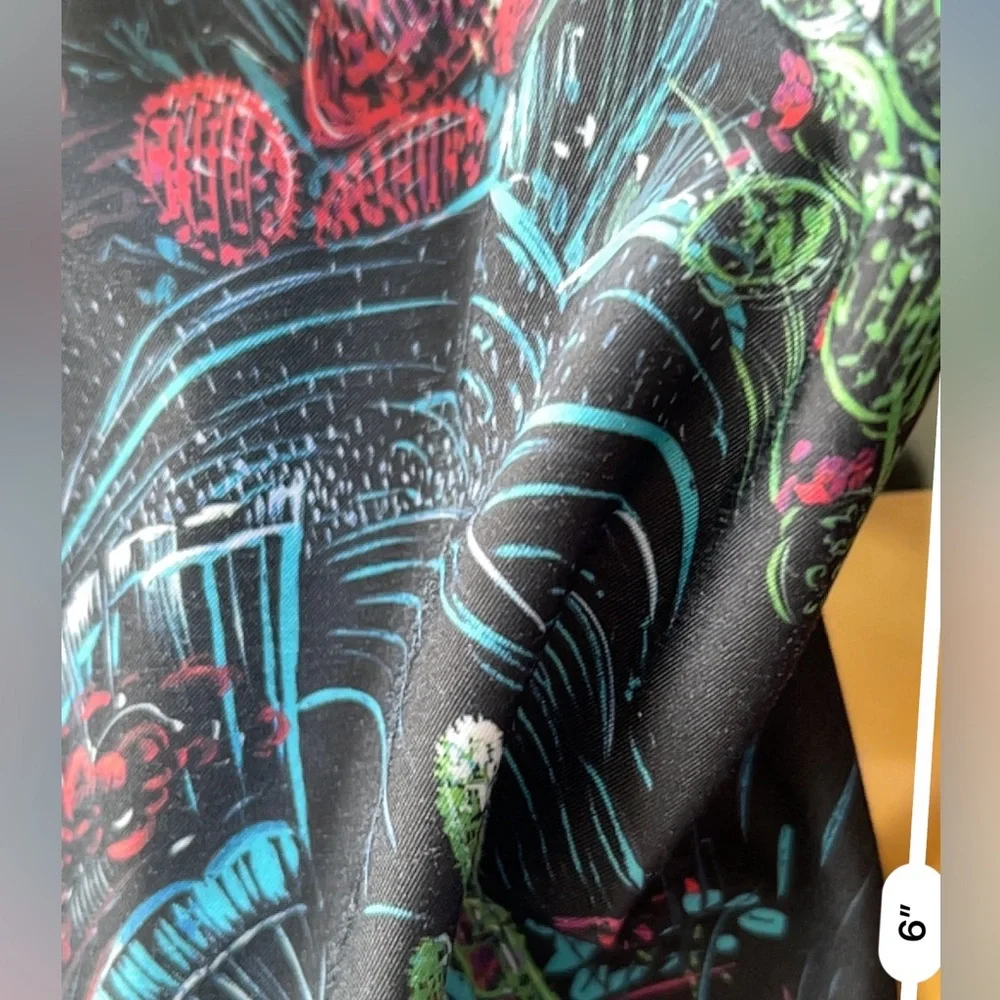 Thorsun Swim Shorts Trunks Men’s 33 Cactus All Over Print Drawstring Swimwear - Picture 9 of 10